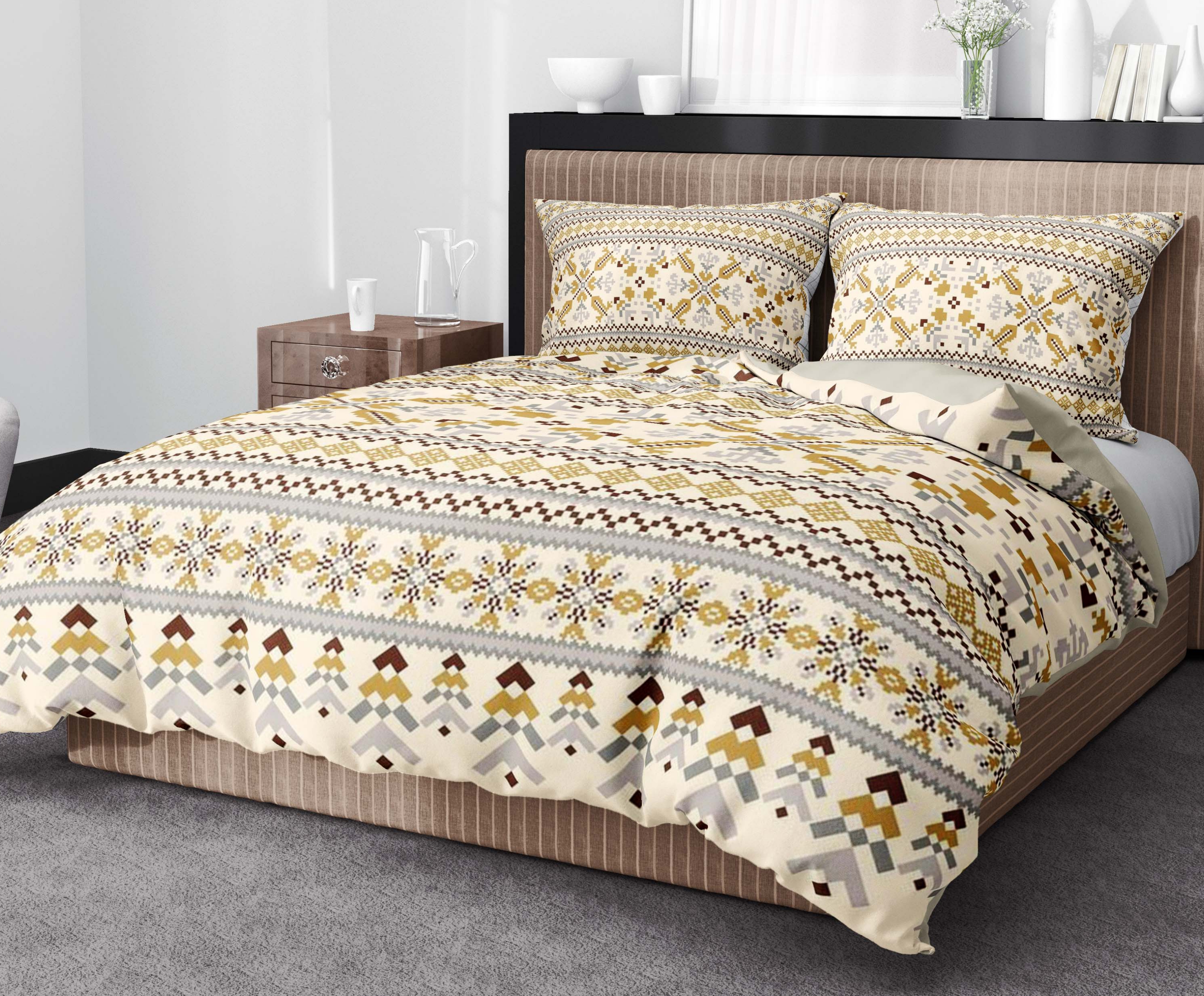 روتختی دونفره طرح  گلیمی