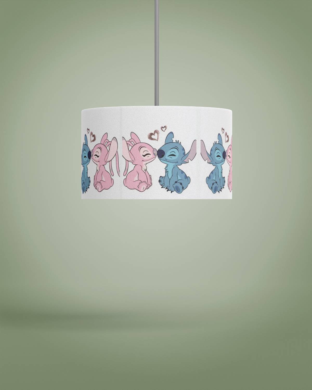 لوستر دخترانه طرح استیج و انجل
